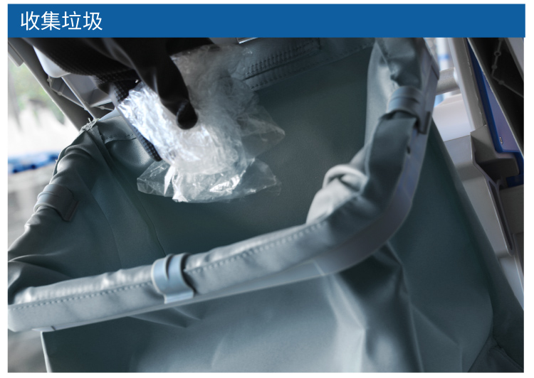 CT施達 多用途迷你清潔服務車配垃圾袋/排拖 - Cleanic Cleaning Equipment